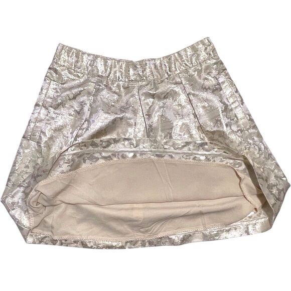 Maeve Metallic Brocade Party Skirt Size Large - Picture 11 of 16